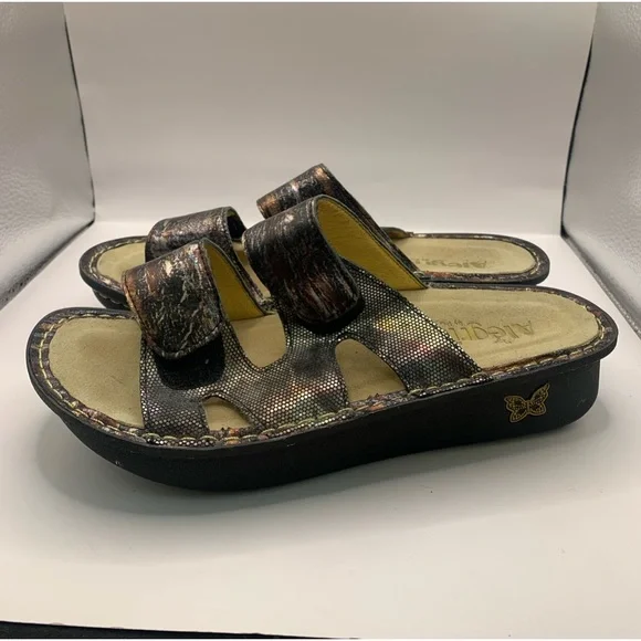 Alegria Camille Earthen size 39 sandals slip on 8.5US - Picture 2 of 11